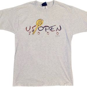 US open 2000 tshirt tennis unisex